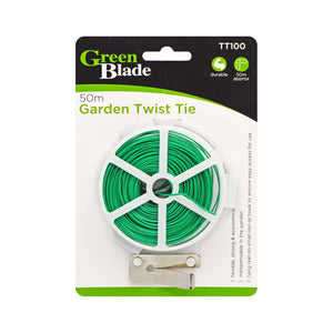 Green Blade Garden Twist Tie Tying Wire 50 Metre | TT100