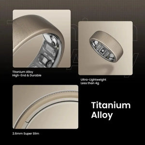 Amazfit Helio Smart Ring - Titanium