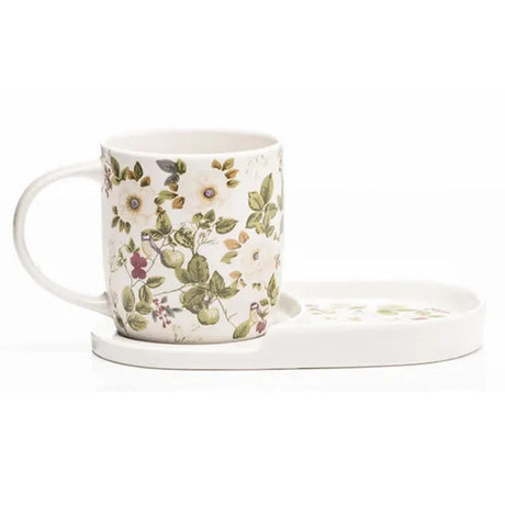 Newgrange Living Floral Rose Mug and Snack Tray | 30267
