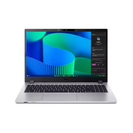 Acer TravelMate P2 15 Inch Business Laptop | Core i5-1334U8 GB 512 GB SSD - Silver | NX.BE1EK.001
