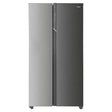 Candy CHSBSV5172EXKN 442L American fridge freezer with side-by-side stainless steel doors, frost-free technology, and modern design with integrated handle