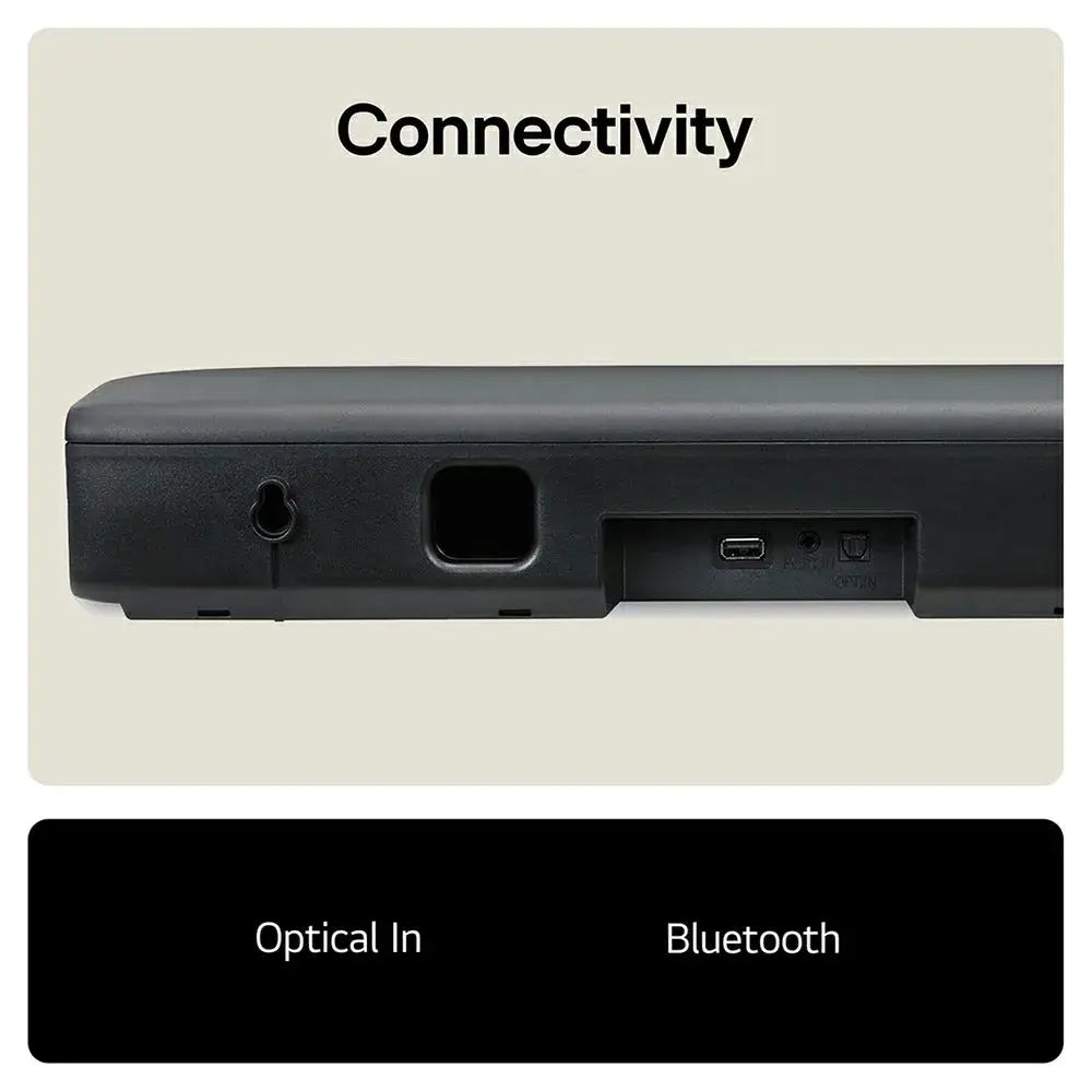 LG 2.0 All in One Soundbar - Black | SQM1.AGBRLLK