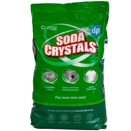 Dri Pak Clean and Natural No fragrance Granulated Soda Crystals | DP01