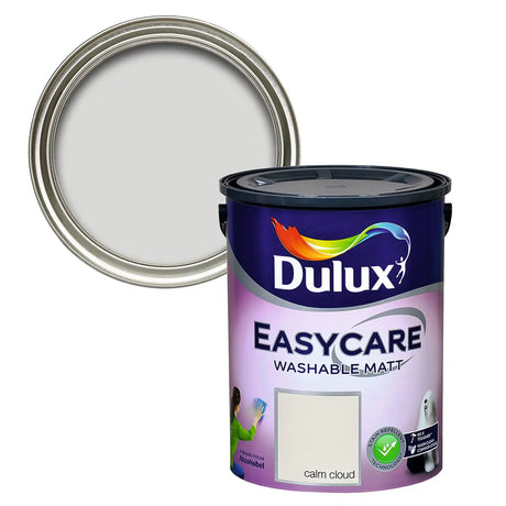 Dulux Easycare Washable Matt 5 Litre - Calm Cloud | 5270134