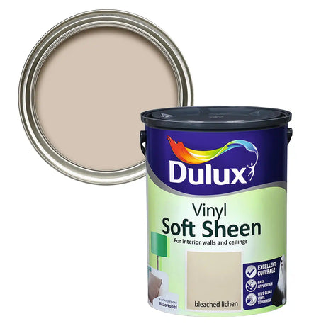 Dulux Soft Sheen 5 Litre - Bleach Lichen | 5084230