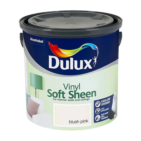 Dulux Soft Sheen 2.5 Litre - Blush Pink | 5922505