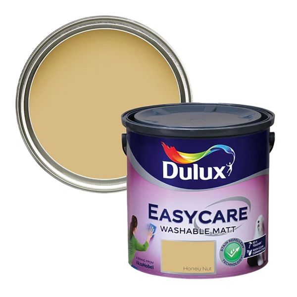 Dulux Easycare Washable Matt 2.5 Litre - Honey Nut | 5781001