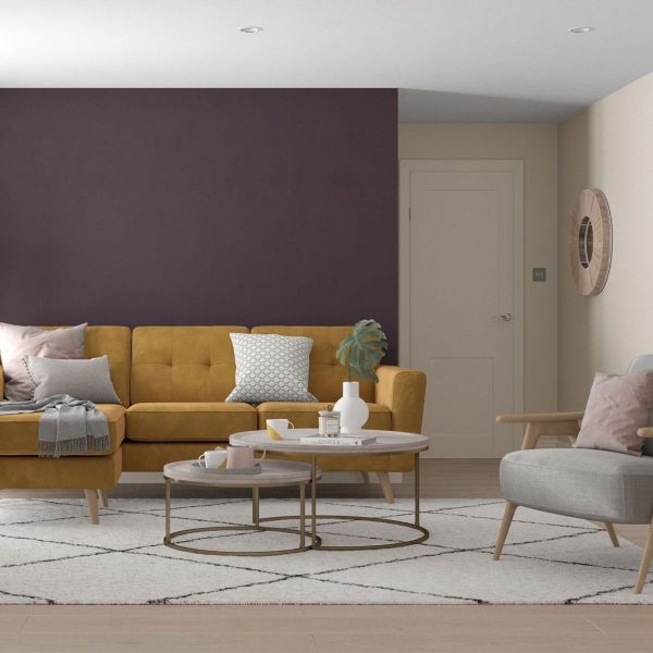 Dulux Easycare Washable Matt 2.5 Litre - Decadent Damson | 5780999