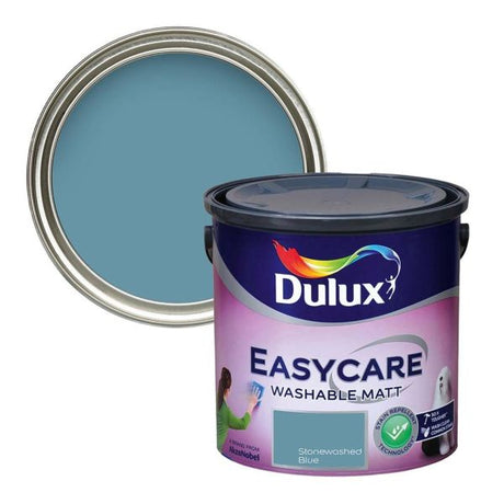 Dulux Easycare Washable Matt 2.5 Litre - Stonewashed Blue | 5780985