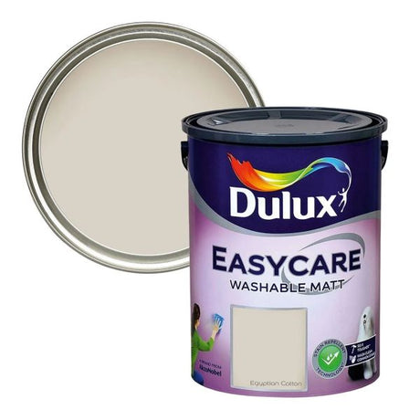 Dulux Easycare Washable Matt 5 Litre - Egyptian Cotton | 5781014