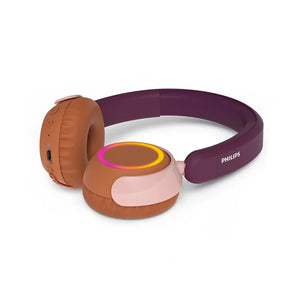 Philips Kids Wireless Lightup Headphones - Magenta | TAK4200MP/00