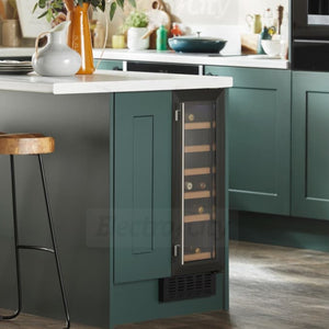 CDA 20 Bottle 30cm Wine Cooler - Black | CFWC304BL