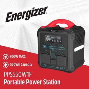 Energizer 551.25Wh Portable Power Station ( Backup Battery ) | PPS550W1F-UK