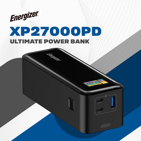 Energizer Power Tank Powerbank 27000mAh 140W - Black | BXP27000PD