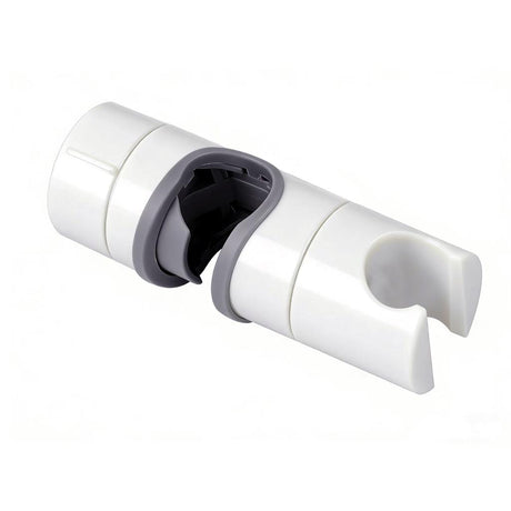Euroshowers Adjustable Shower Slider 25mm - White | ES40310