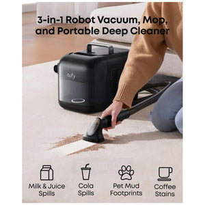 Eufy Omni E28 Hydrojet 3 in 1 Robot Vac Vacuum, Mop and Deep Cleaner | T2352V11