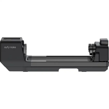 A black Oufy Mako battery grip for a DSLR camera, shown from a side profile view against a solid white background.
