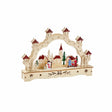 Three Kings InLit LED Wooden Festive Village Scene | Christmas Decor