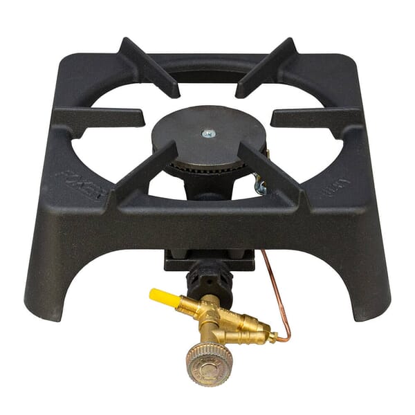 Foker Cast Iron Single Burner Gas Stove - Black | 1930-28