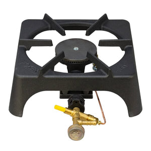 Foker Cast Iron Single Burner Gas Stove - Black | 1930-28