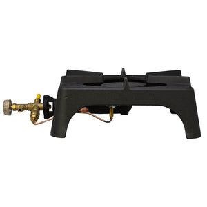 Foker Cast Iron Single Burner Gas Stove - Black | 1930-28