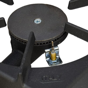 Foker Cast Iron Single Burner Gas Stove - Black | 1930-28
