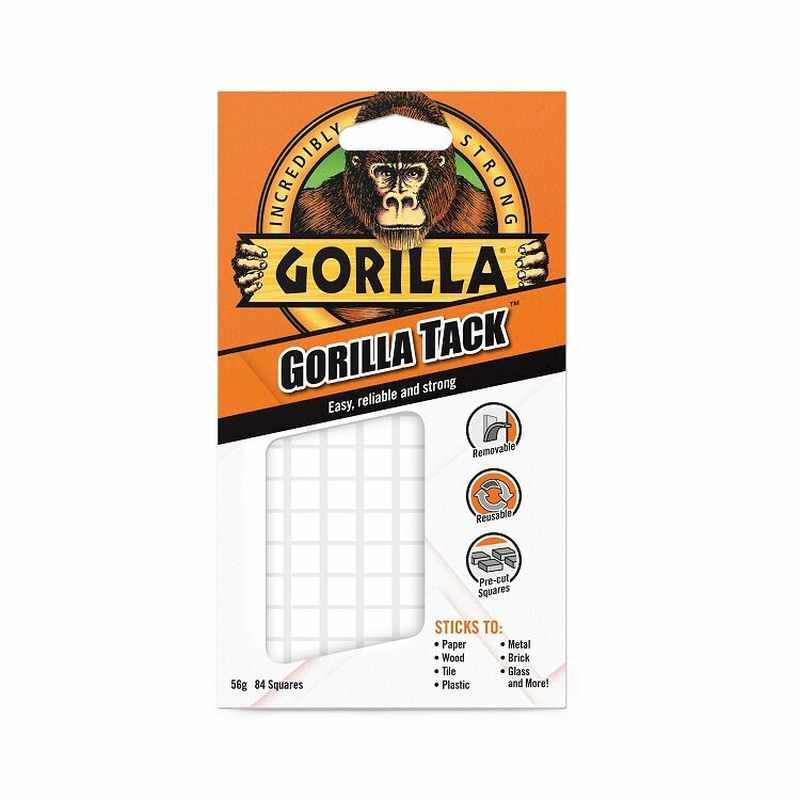 Gorilla Glue Tac 56g 84 Squares - White | 3144101