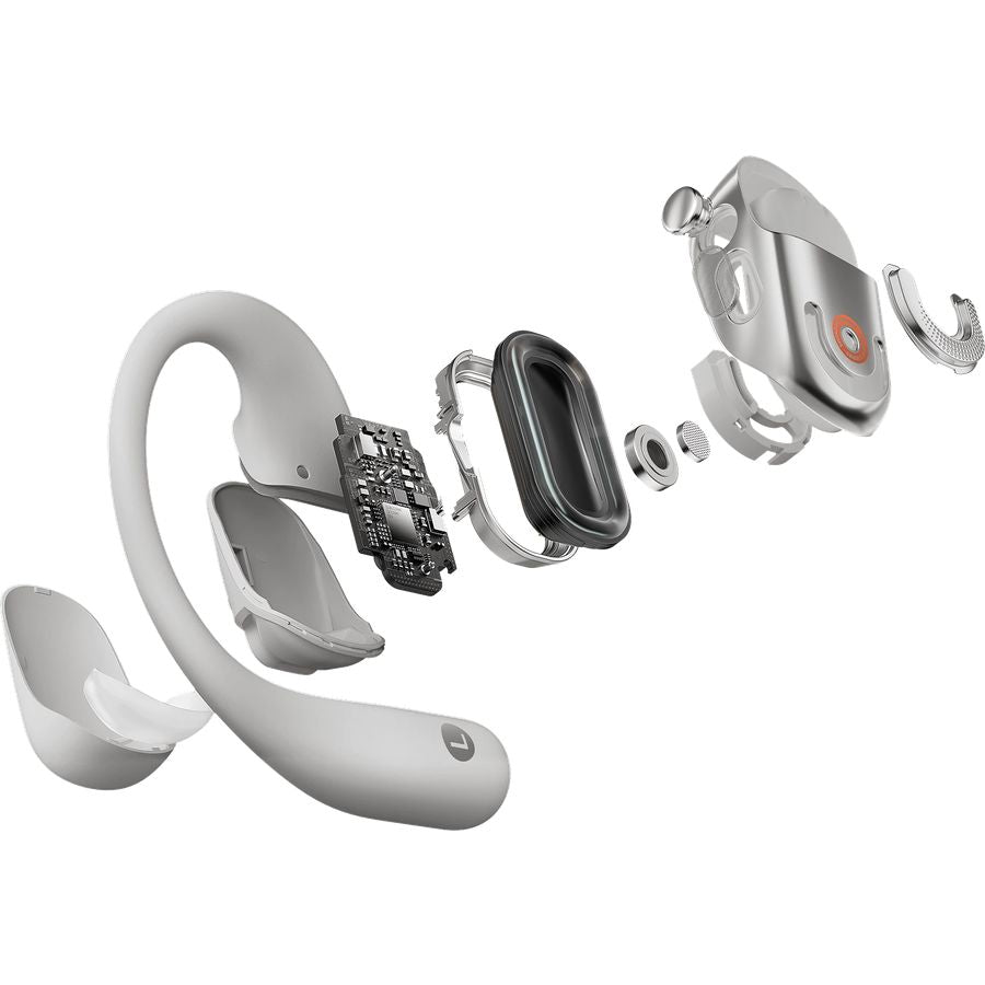 Aftershokz Shokz OpenFit 2+ Open Ear Wireless Earbuds - Grey | 38-T921-ST-GY