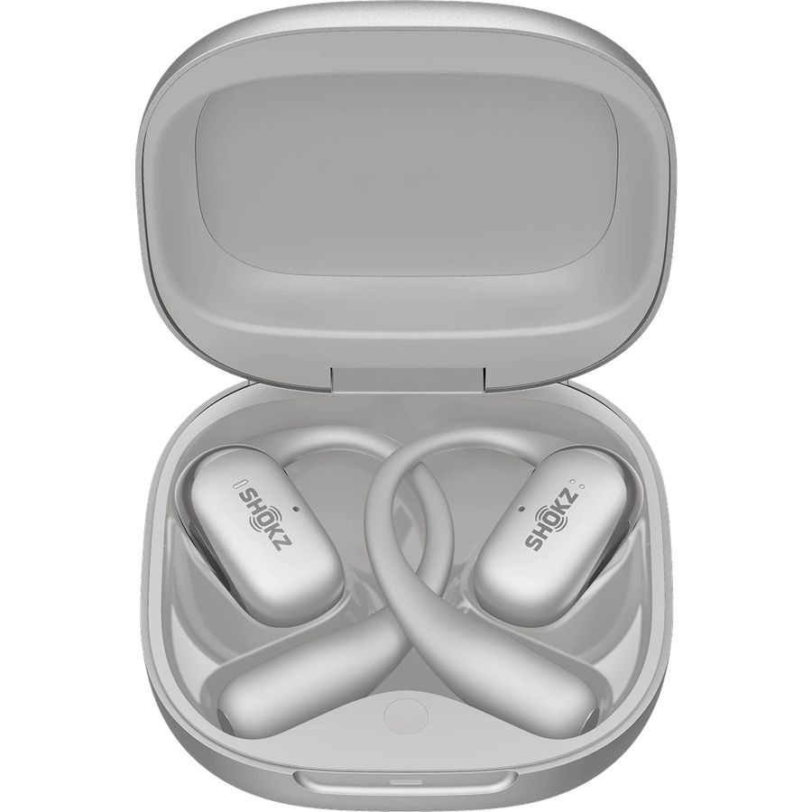 Aftershokz Shokz OpenFit 2+ Open Ear Wireless Earbuds - Grey | 38-T921-ST-GY