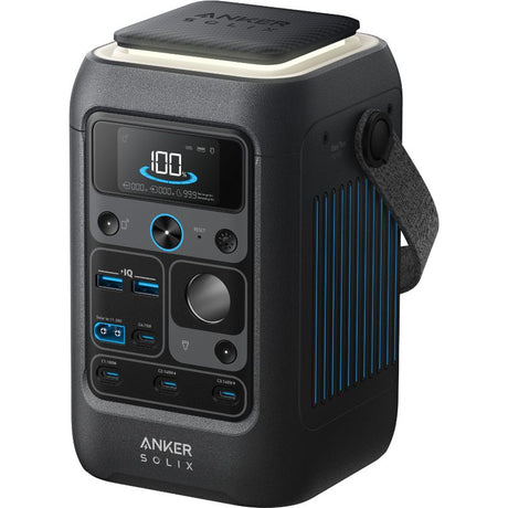 Anker Solix C300X DC Portable Power Station ( Backup Battery ) 300W | A1728011