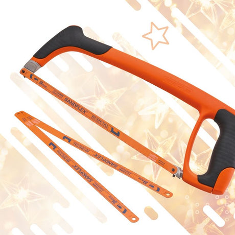 Bahco 300mm 12 Inch Hacksaw With 3 Free Blades | XMS26HACK
