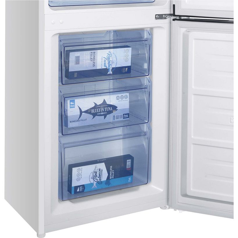 Beko 151cm 50/50 Total No Frost Fridge Freezer - White | CNE4552W