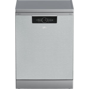 Beko Pro PowerIntense 15 Place Dishwasher with Wifi - Stainless Steel | BDFN36560PFX
