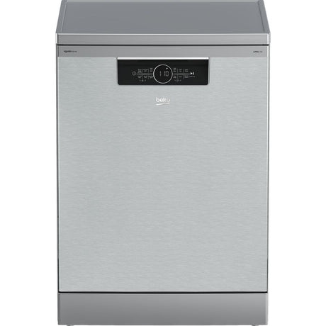 Beko Pro PowerIntense 15 Place Dishwasher with Wifi - Stainless Steel | BDFN36560PFX