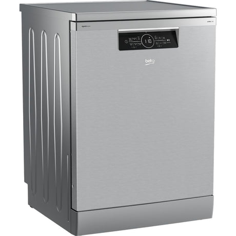 Beko Pro PowerIntense 15 Place Dishwasher with Wifi - Stainless Steel | BDFN36560PFX