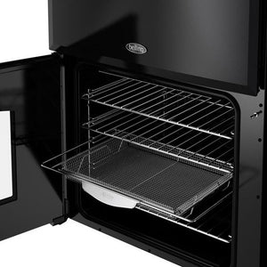 Belling 60cm Farmhouse Freestanding Electric Cooker Ceramic Top - Black | FH60EBLK