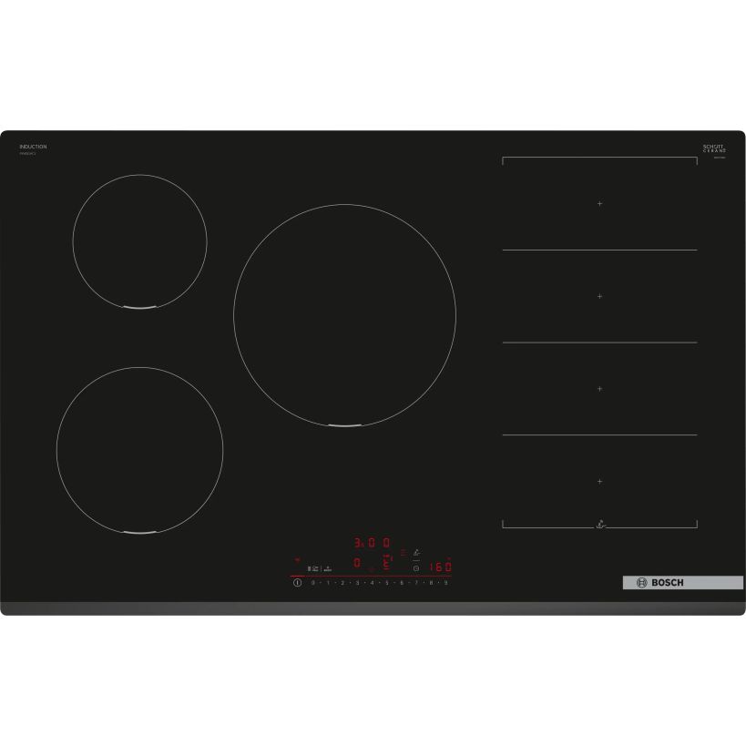 Bosch Series 6 80cm Flex Induction Hob - Black | PXV831HC1E