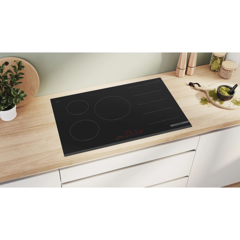 Bosch Series 6 80cm Flex Induction Hob - Black | PXV831HC1E