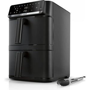 Bosch Series 6 Double Stack Twin Drawer Air Fryer - Black | MAFD661B7G