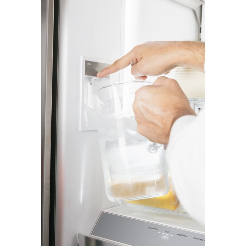 BOSCH Series 8 Multi Door Fridge Freezer 90cm - Brushed Steel | KFF96PIEP