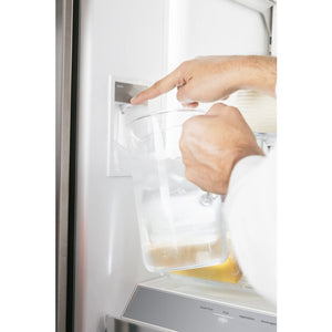 BOSCH Series 8 Multi Door Fridge Freezer 90cm - Brushed Steel | KFF96PIEP
