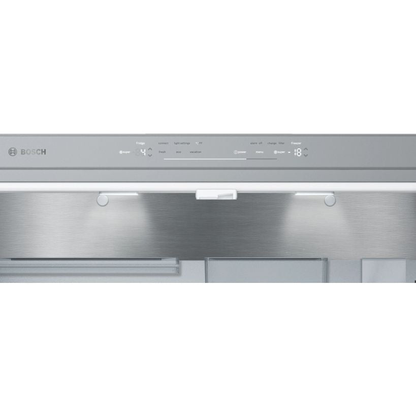 BOSCH Series 8 Multi Door Fridge Freezer 90cm - Brushed Steel | KFF96PIEP