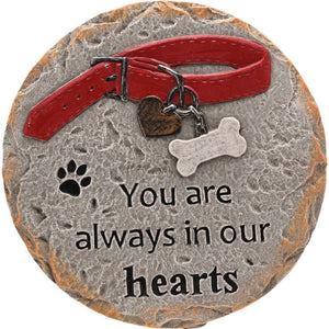 Celebrations Thoughts of You Pet Memorial Stone - Always in Our Hearts | TY441