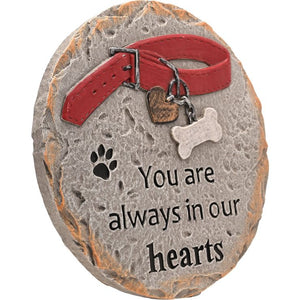 Celebrations Thoughts of You Pet Memorial Stone - Always in Our Hearts | TY441