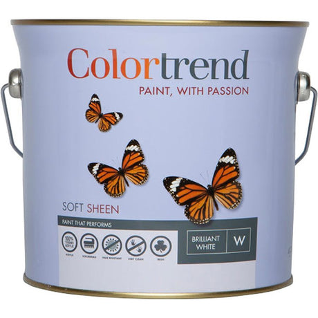 Colourtrend 3 Litre Soft Sheen - White | M00828