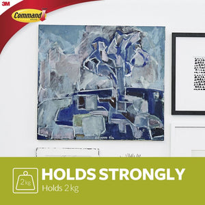 Command Canvas Hanger Jumbo (1 Hook + 4 Strips) | COM0775