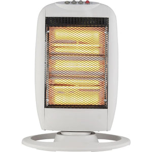 De Vielle Halogen Heater 1200w - White | DEFLQ003