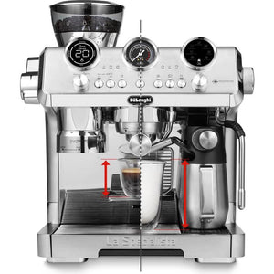 DeLonghi La Specialista Maestro Bean to Cup Coffee Machine - Silver | EC9885.M