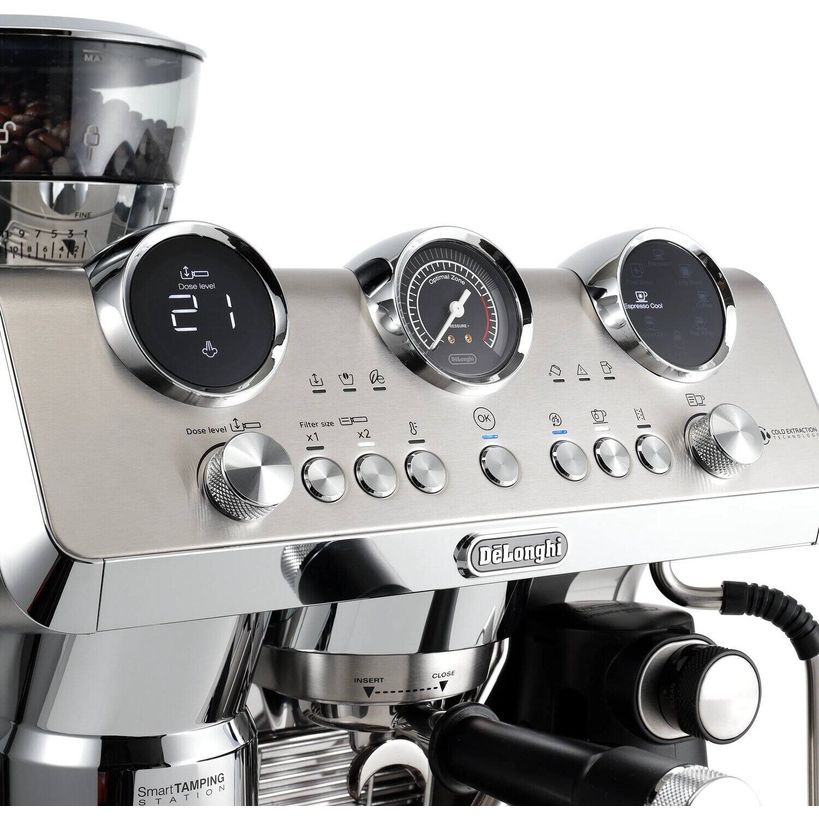 DeLonghi La Specialista Maestro Bean to Cup Coffee Machine - Silver | EC9885.M