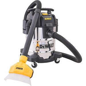 Dewalt Wet and Dry Vac Vacuum with Dust Collector 25 Litre - Stainless Steel | XMS26WDVAC